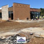 Raising Cane’s construction continues on Vann Drive