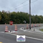Installation of traffic lights with sensors at Highway 412 and Old Bells Road
