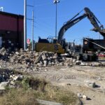 Demolition begins at former Chili’s restaurant for new Chick-fil-A