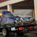 Vehicle crashes into Clarion Inn & Suites on Carriage House Drive