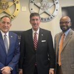 Kustoff meets with U.S. Marshals HQ Director Gadyaces Serralta and Marshal Tyreece Miller