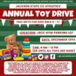 JSCC athletics hosting 2nd annual ‘Holiday Toy Drive’