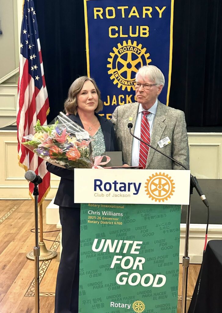 Dr. Carol Rothstein, president of Jackson State Community College named Jackson’s 2025 Woman of the Year by Jackson Rotary Club