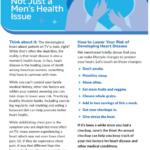 Talk-N Health:  Heart Disease: Not Just A Men’s Health Issue