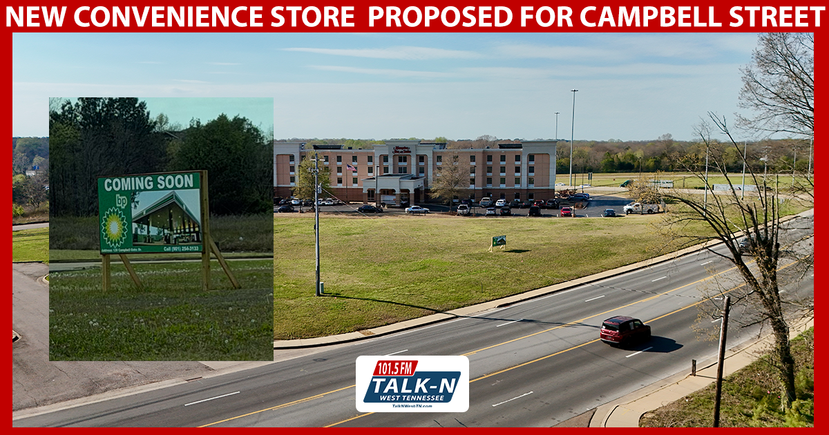 New Convenience Store Proposed for Campbell St in Jackson, Tennessee
