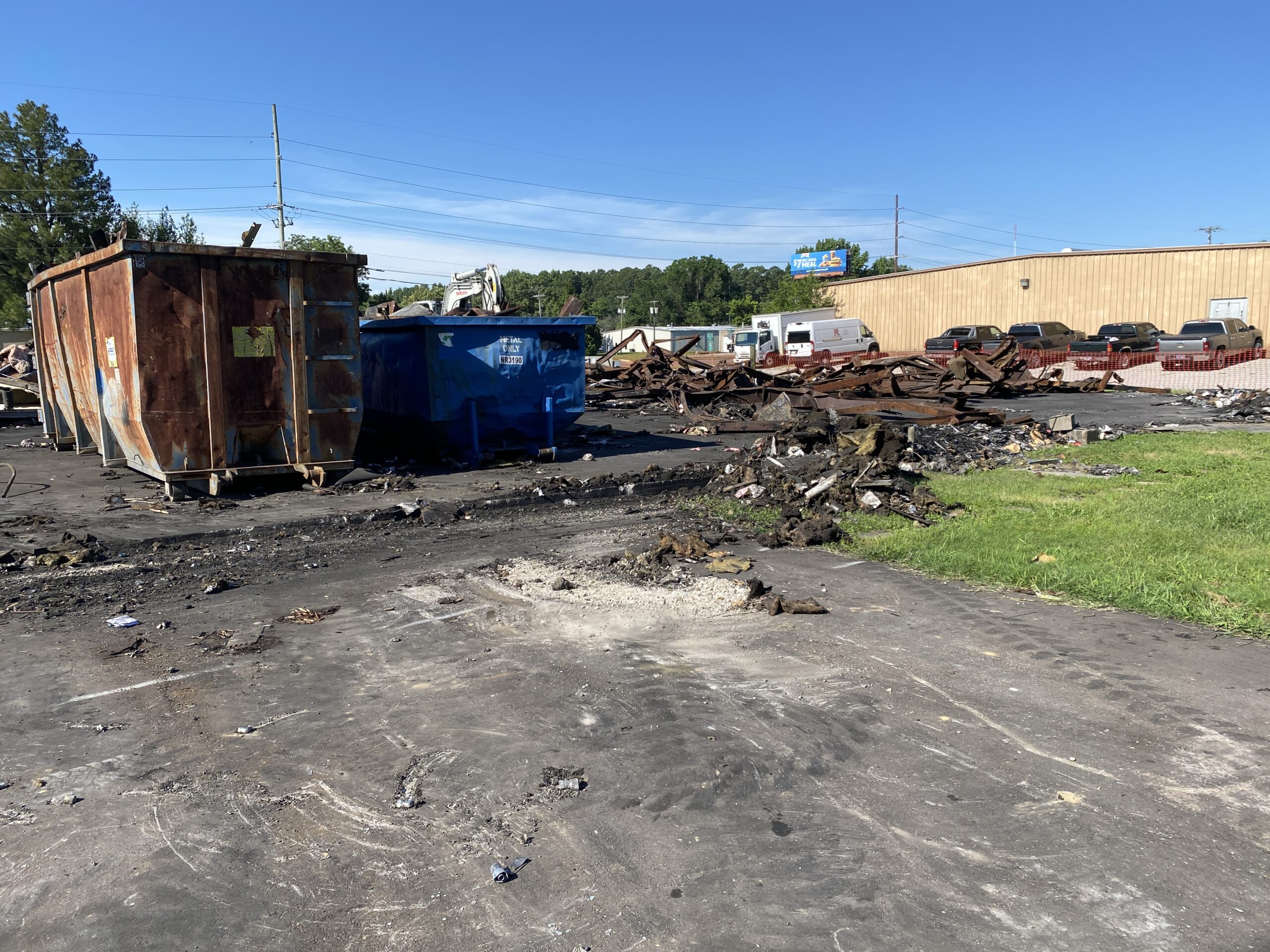 Rebuild begins at Allied Hose & Belting Company, Inc. on North Conalco Drive